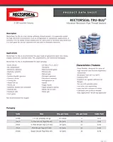 Rectorseal 31780 1-3/4-Ounce Tube Tru-Blu Pipe Thread Sealant , Blue