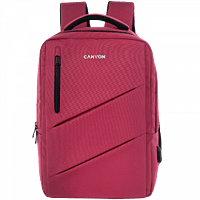 CANYON backpack BPE-5 Urban USB 15.6'' Red