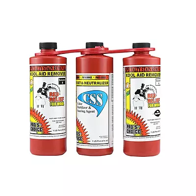 Red Relief for Wool 3 Pt. Set