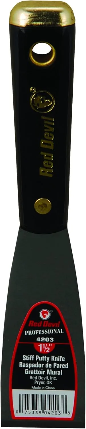 Red Devil 4203 1.5" Stiff Putty Knife
