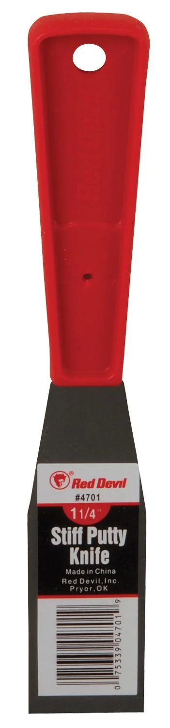 Red Devil Putty and Taping Knives