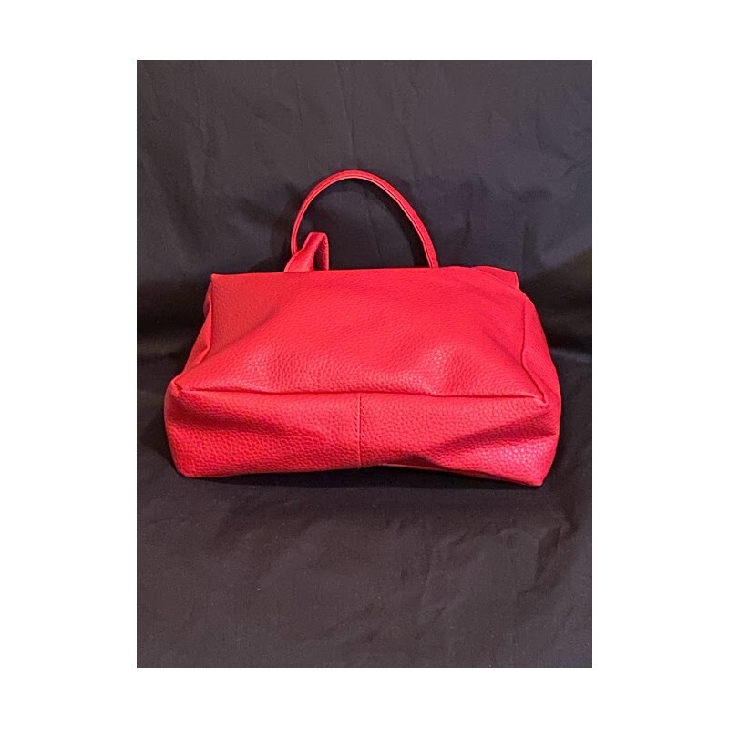 Red handbag