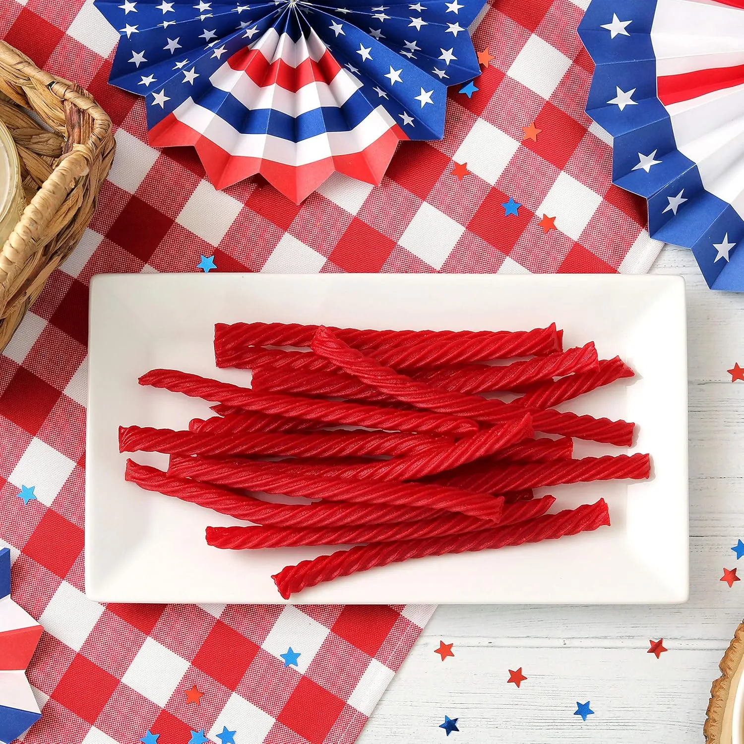 Red Vines Licorice, Original Red Flavor Soft & Chewy Candy Twists, 3.5 lbs, 56 Ounce 3.5 Pound (Pack of 1) Candy