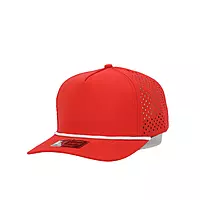 Custom 5 Panel Rope Hat (Leatherette Patch)