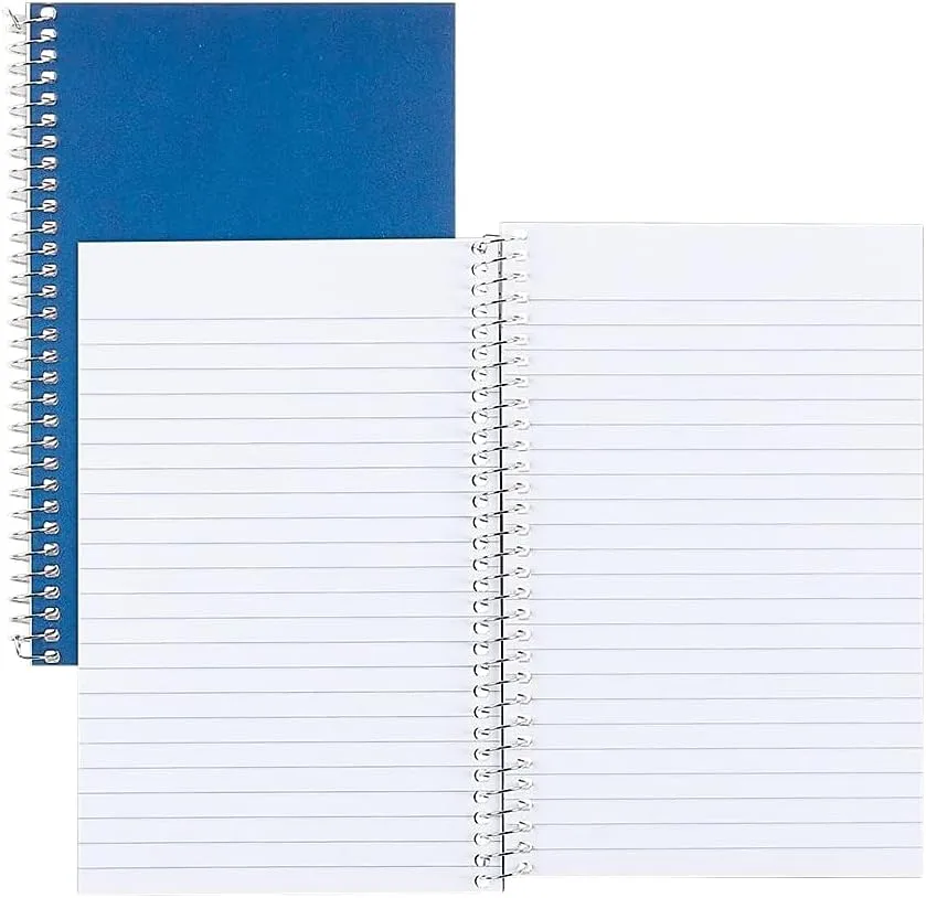 Rediform National 33360 3 Subject Wirebound Notebook College Rule 6 x 9 1/2 White 150 Sheets