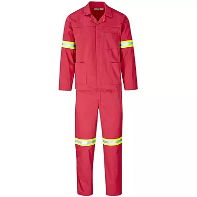 Hybrid Poly Cotton Conti Suit with Reflective