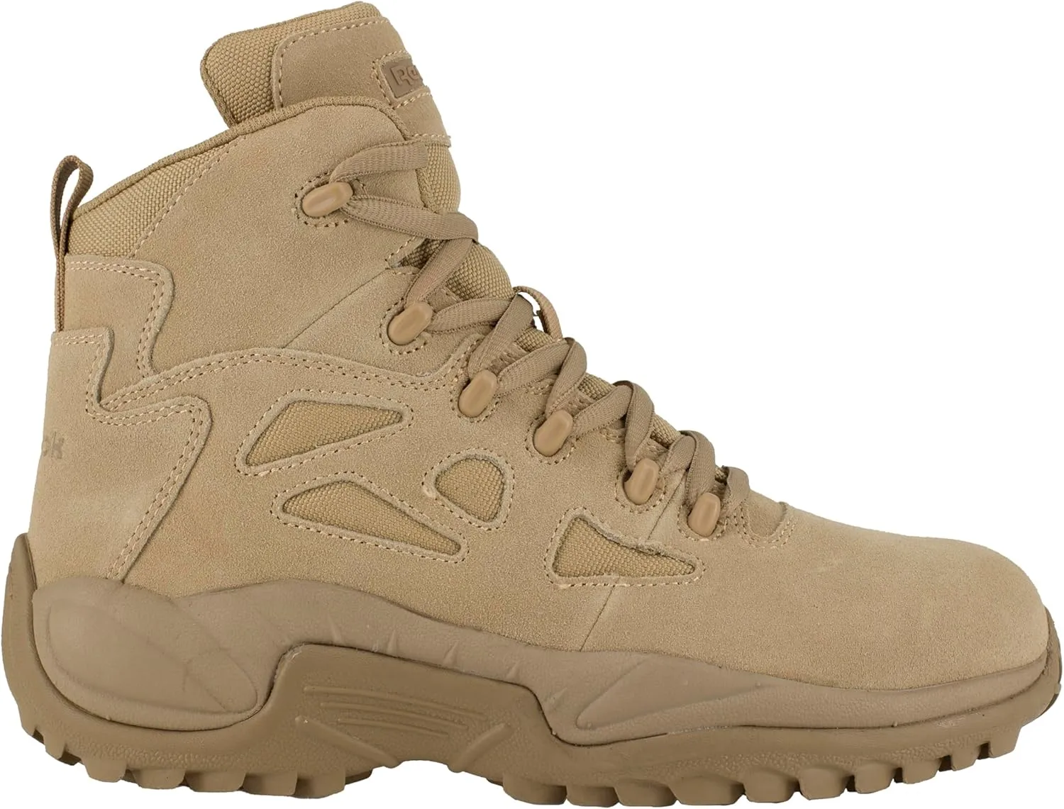 REEBOK Men's Rapid Response RB 6" Composite Toe Tactical Boot with Side Zipper