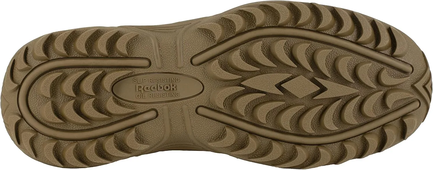 REEBOK Men's Rapid Response RB 6" Composite Toe Tactical Boot with Side Zipper