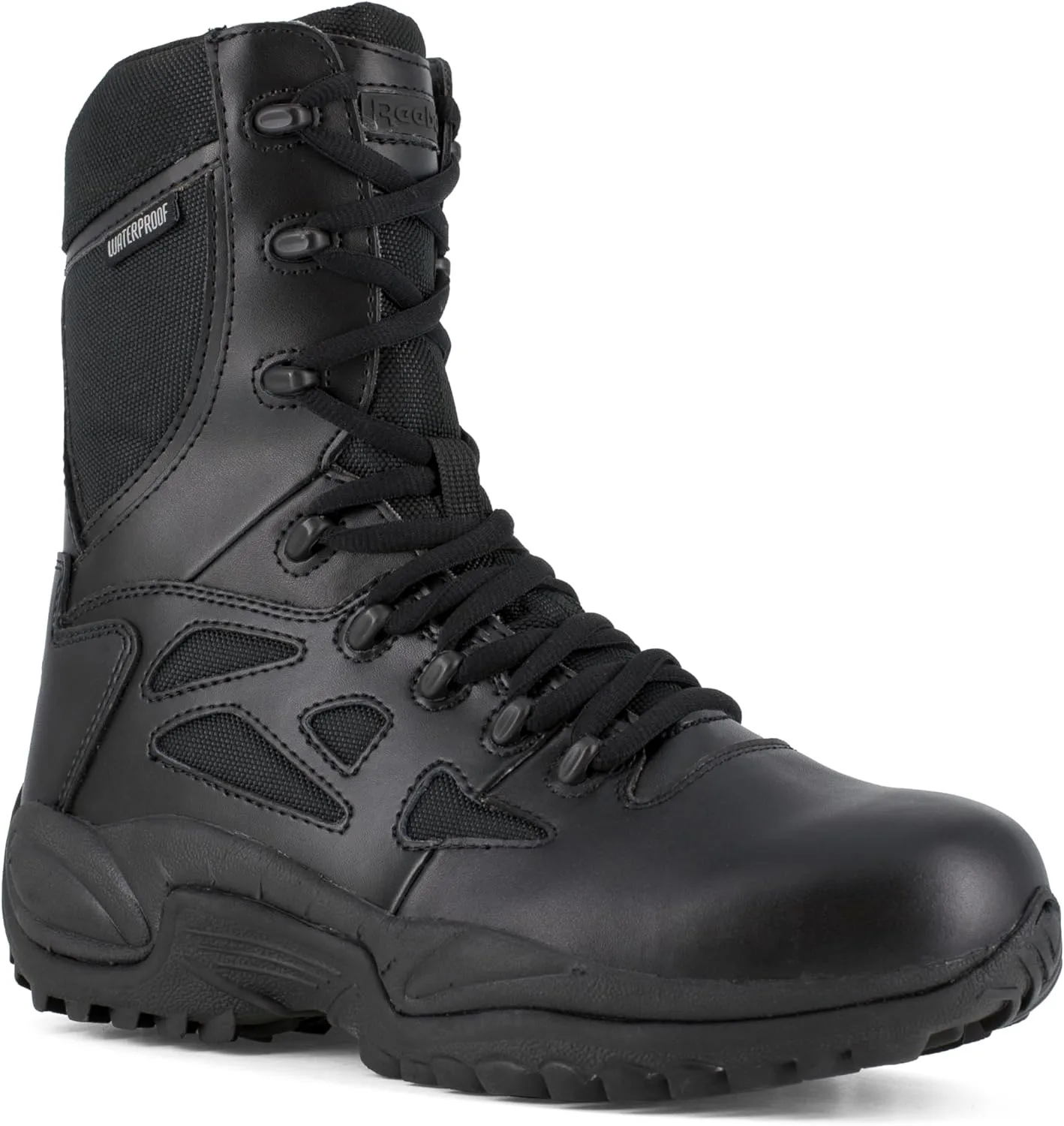 REEBOK Rapid Response Women's Waterproof Stealth Boot w/ Soft Toe