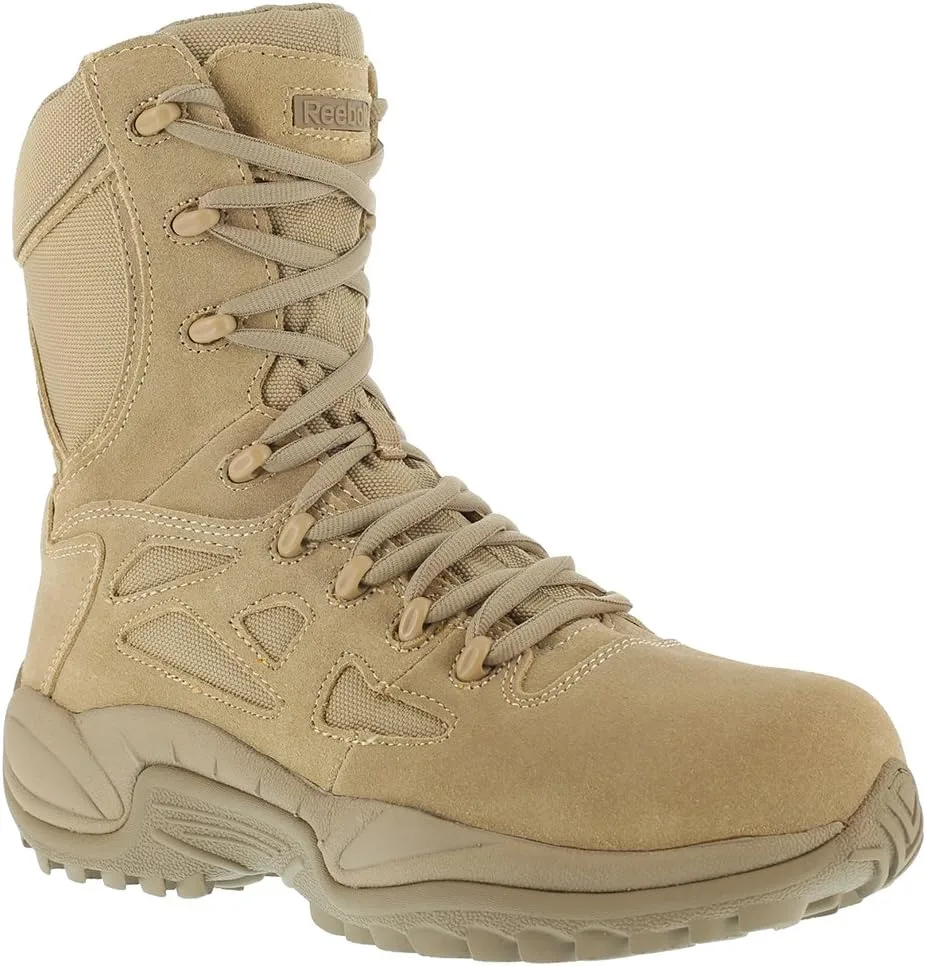 REEBOK Rapid Response Women's Stealth Tactical Boot with Composite Toe