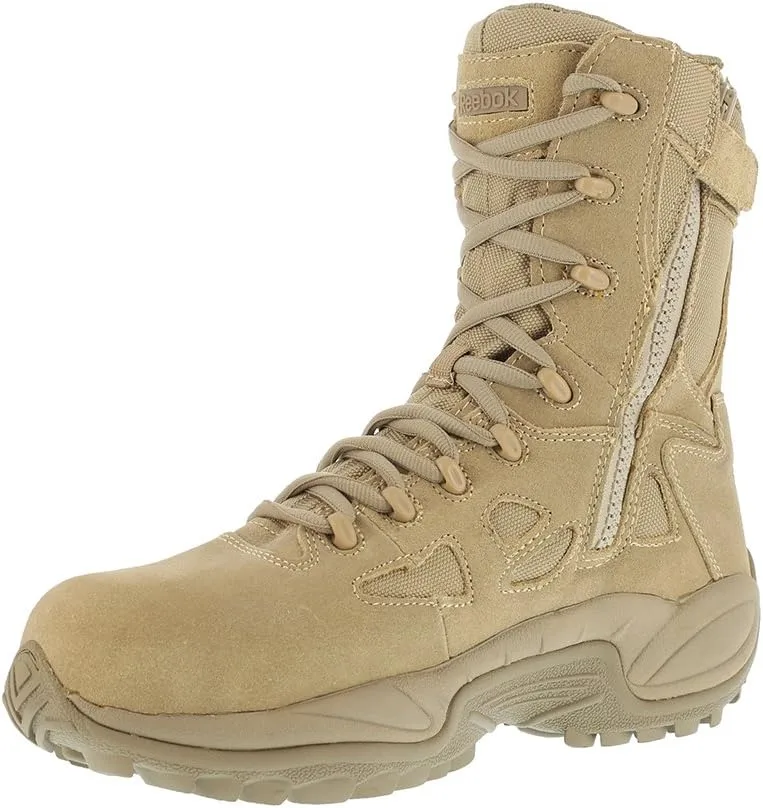 REEBOK Rapid Response Women's Stealth Tactical Boot with Composite Toe
