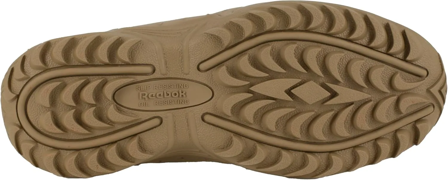 Reebok Men's Rapid Response RB8895 8" Soft Toe Tactical Boot with Side Zipper