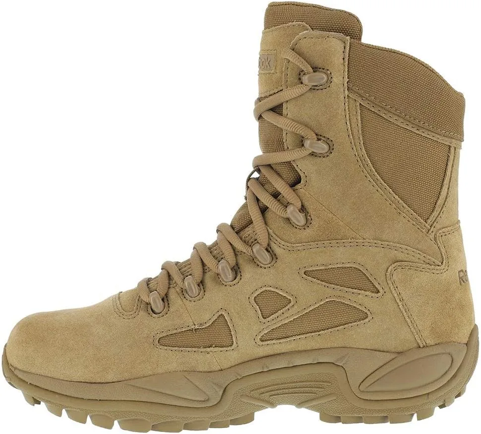 Reebok Work Rapid Response 8in Soft Toe Tactical Boot
