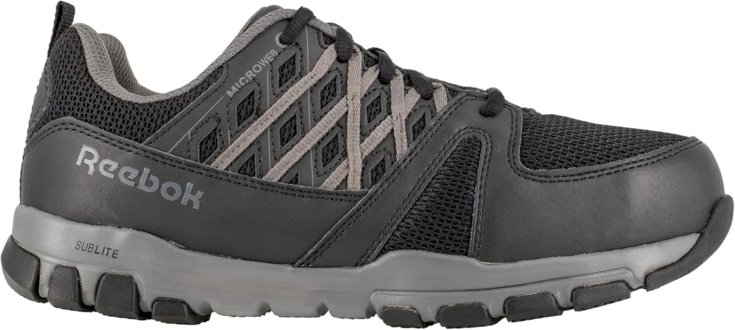 Reebok RB416 Sublite Work Safety Athletic Slip-On Shoe