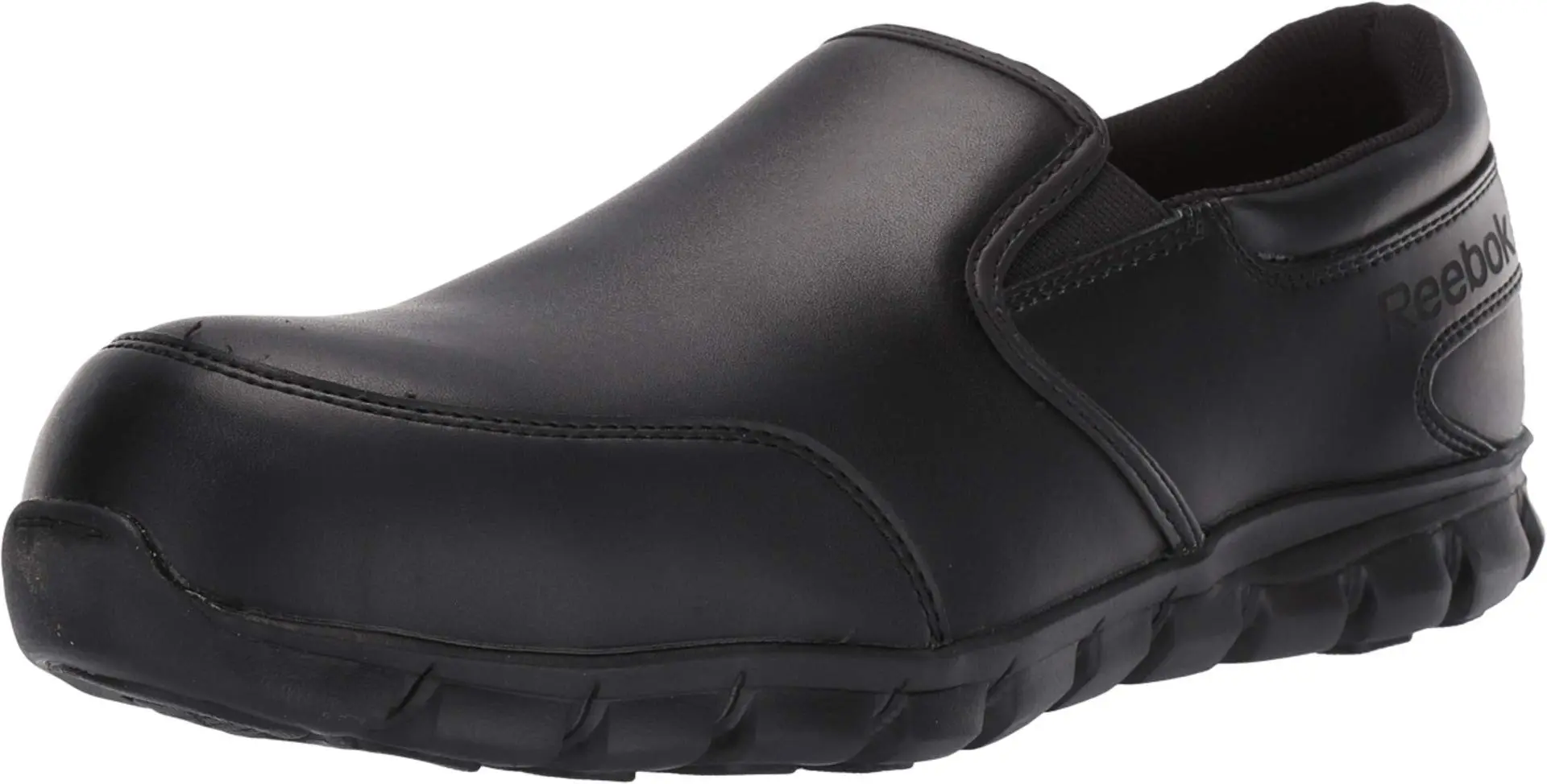 REEBOK Sublite Cushion Composite Toe ESD Slip-On Work Shoe