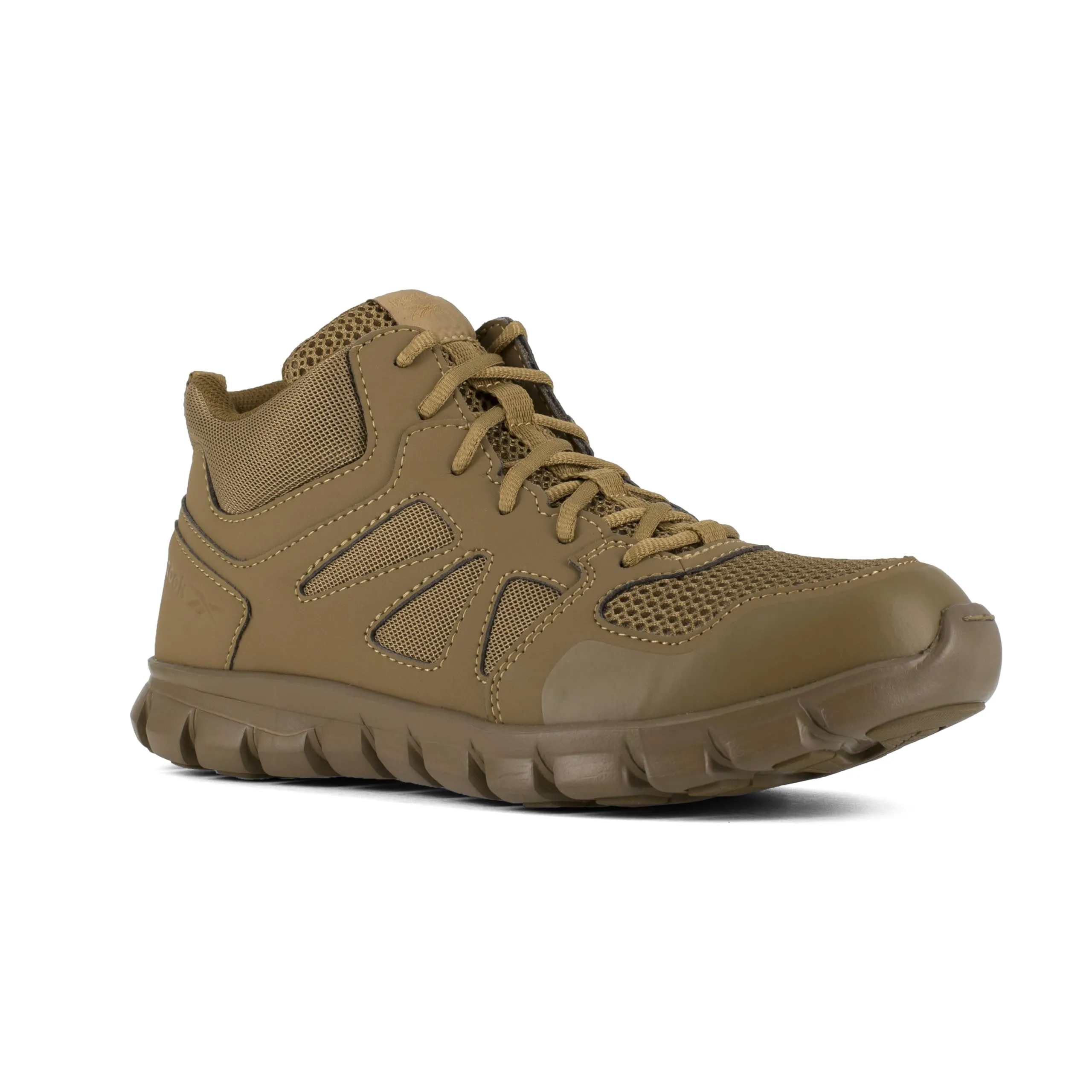 REEBOK Mens Sublite Cushion Tactical Mid Soft Toe Work Shoe
