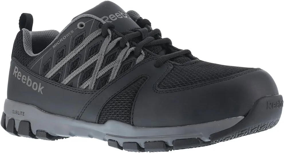 Reebok Sublite Work Steel Toe Safety Athletic Shoe
