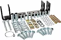 Reese Replacement Part, Installation Kit w/Hardware and Brackets for Reinstallation of #30035, 58058 (10 - Bolt Design)