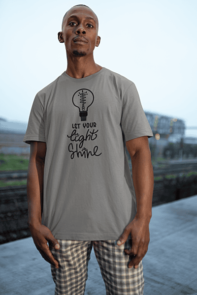 Let Your Light Shine Short-Sleeve Unisex T-Shirt