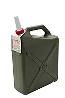 Reliance Products Desert Patrol 6 Gallon Rigid Water Container, Green , 14.8 Inch x 6.3 Inch x 19.0 Inch