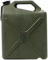Reliance Products Desert Patrol 6 Gallon Rigid Water Container, Green , 14.8 Inch x 6.3 Inch x 19.0 Inch