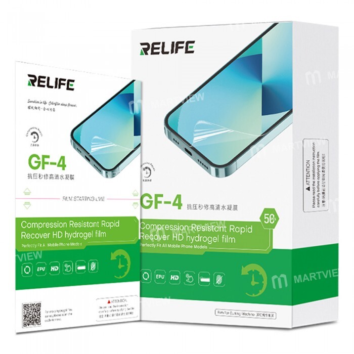 Caja de Láminas de Hidrogel RELIFE GF-4 HD | 50 Piezas
