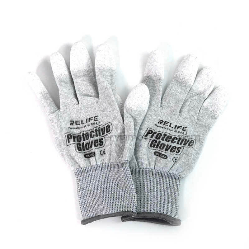 Guantes de Tela Antiestáticos RL-063 – Protección y Precisión para Técnicos
