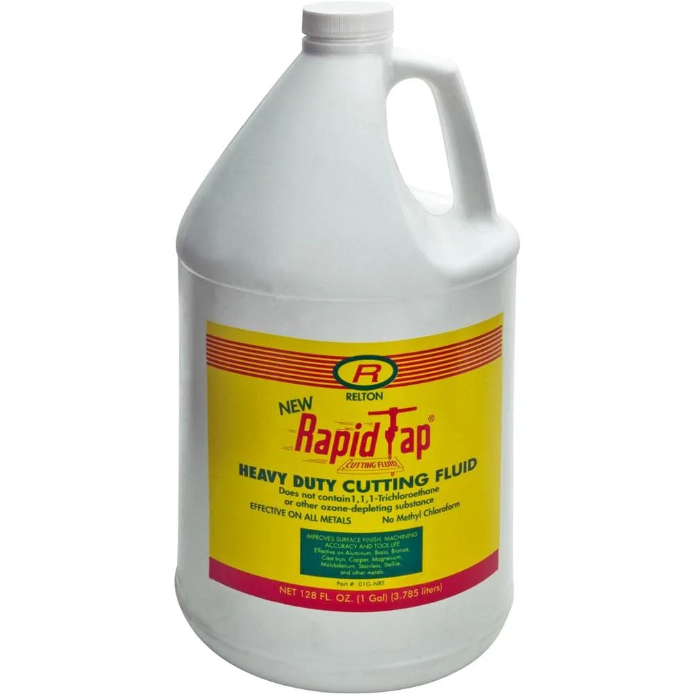 Relton Corp 01G-NRT New Rapid Tap Heavy Duty All-Metal Cutting Fluid, 1 gallon Bottle