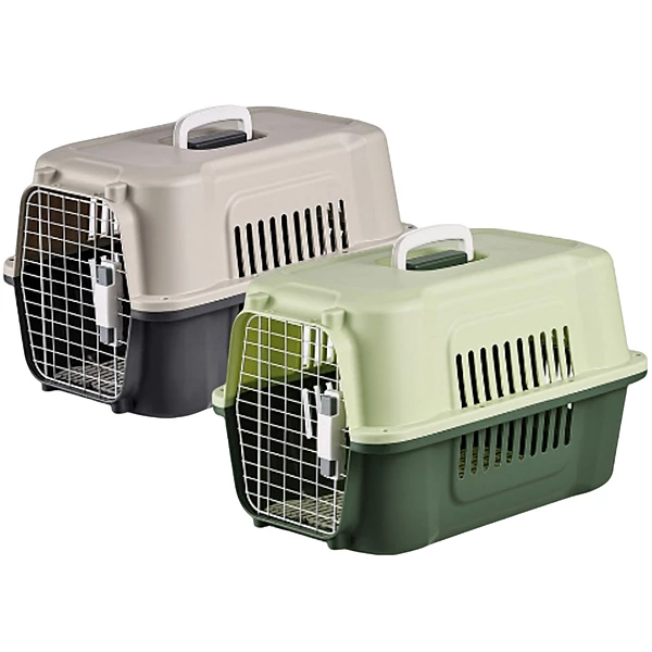 Large Pet Carrier Box with Ventilation –  Travel Cage