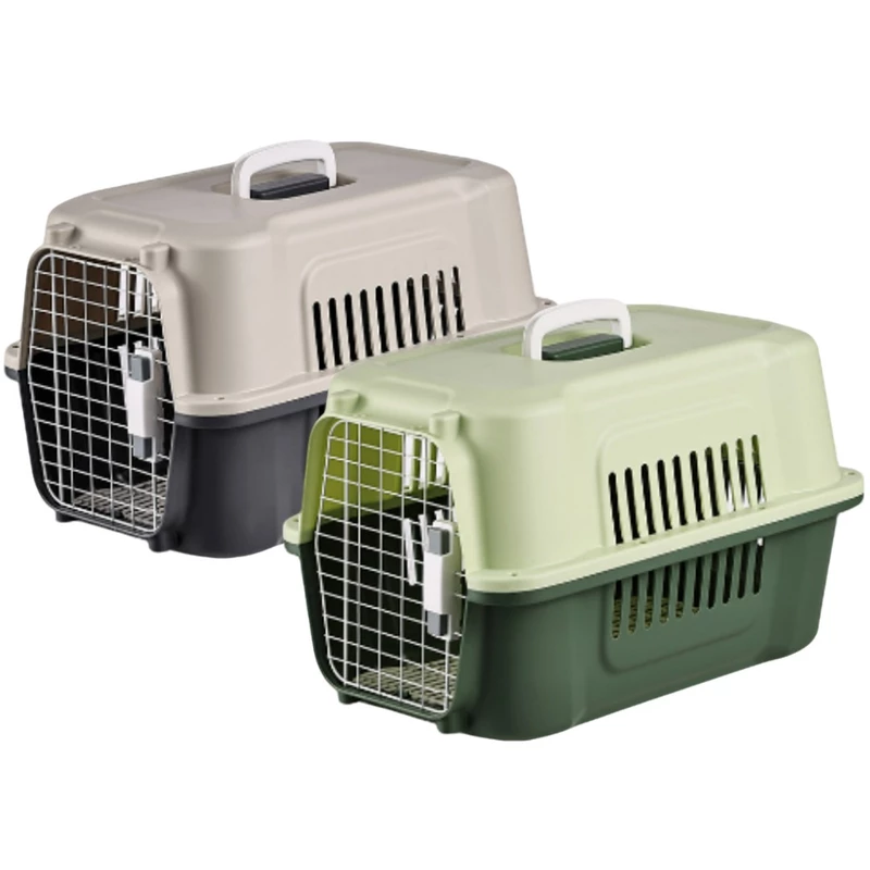Large Pet Carrier Box with Ventilation – Travel Cage