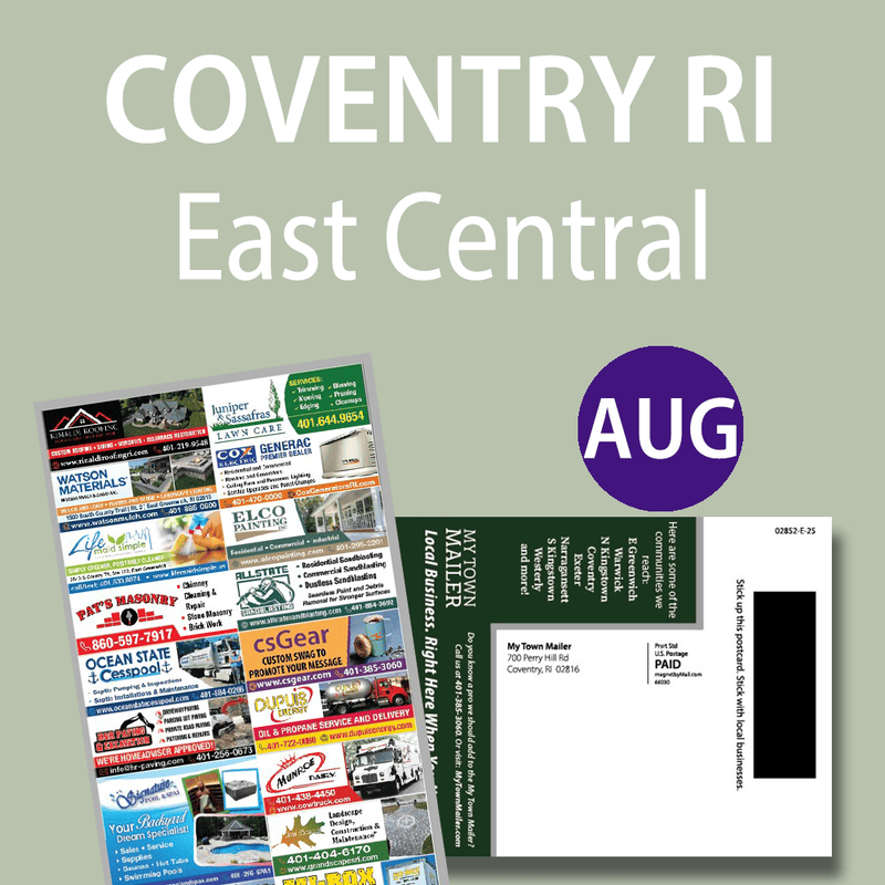 Ad, East Central Coventry RI