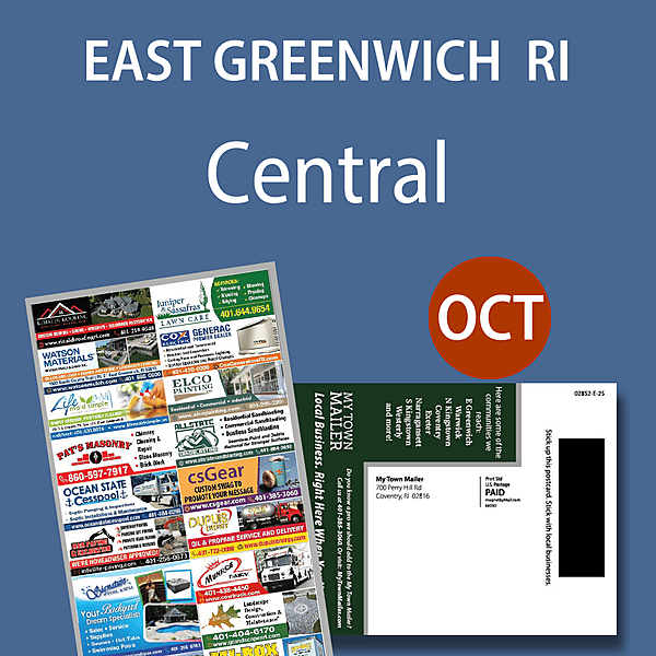 Ad, Central East Greenwich RI