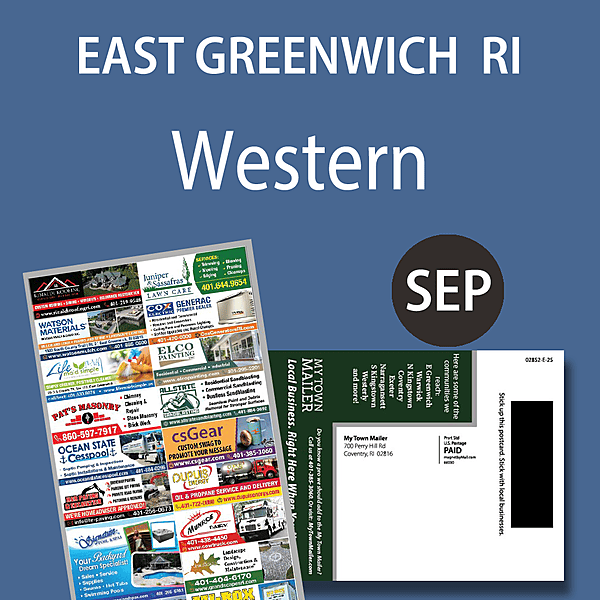 Ad, Western East Greenwich RI