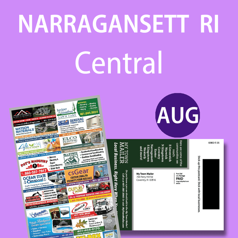 Ad, Central Narragansett RI