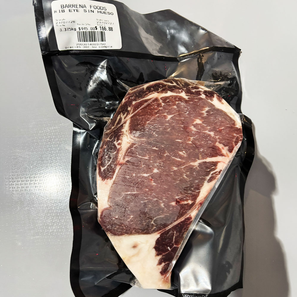 Ribeye sin Hueso Novillo por kg