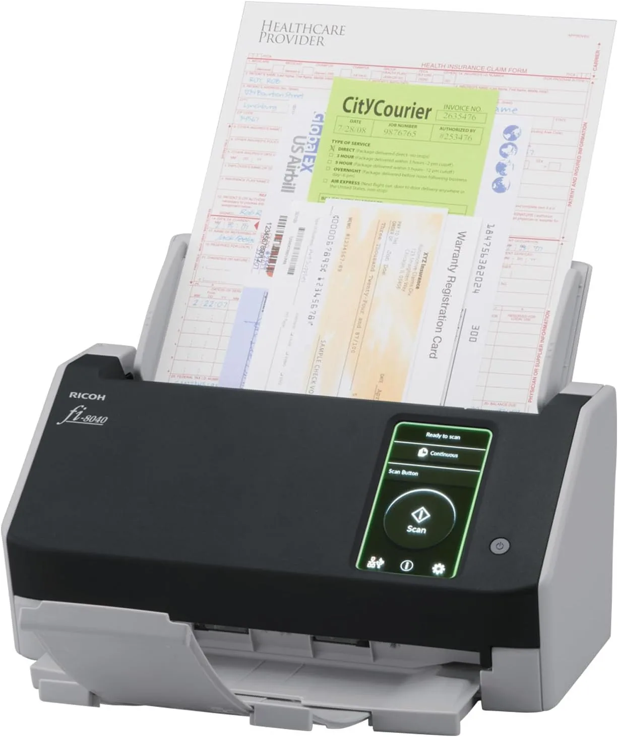 RICOH fi-8040 Document, Receipt & ID Card Scanner