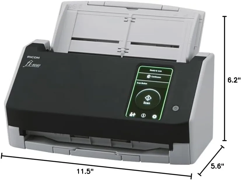 RICOH fi-8040 Document, Receipt & ID Card Scanner
