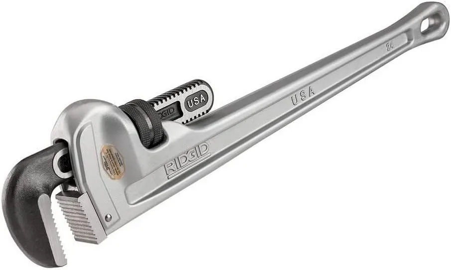 RIDGID 25638 975 Combo Roll Groover, Grooving Machine Mounts to RIDGID 300 Power Drive, Groover + 24" Pipe Wrench