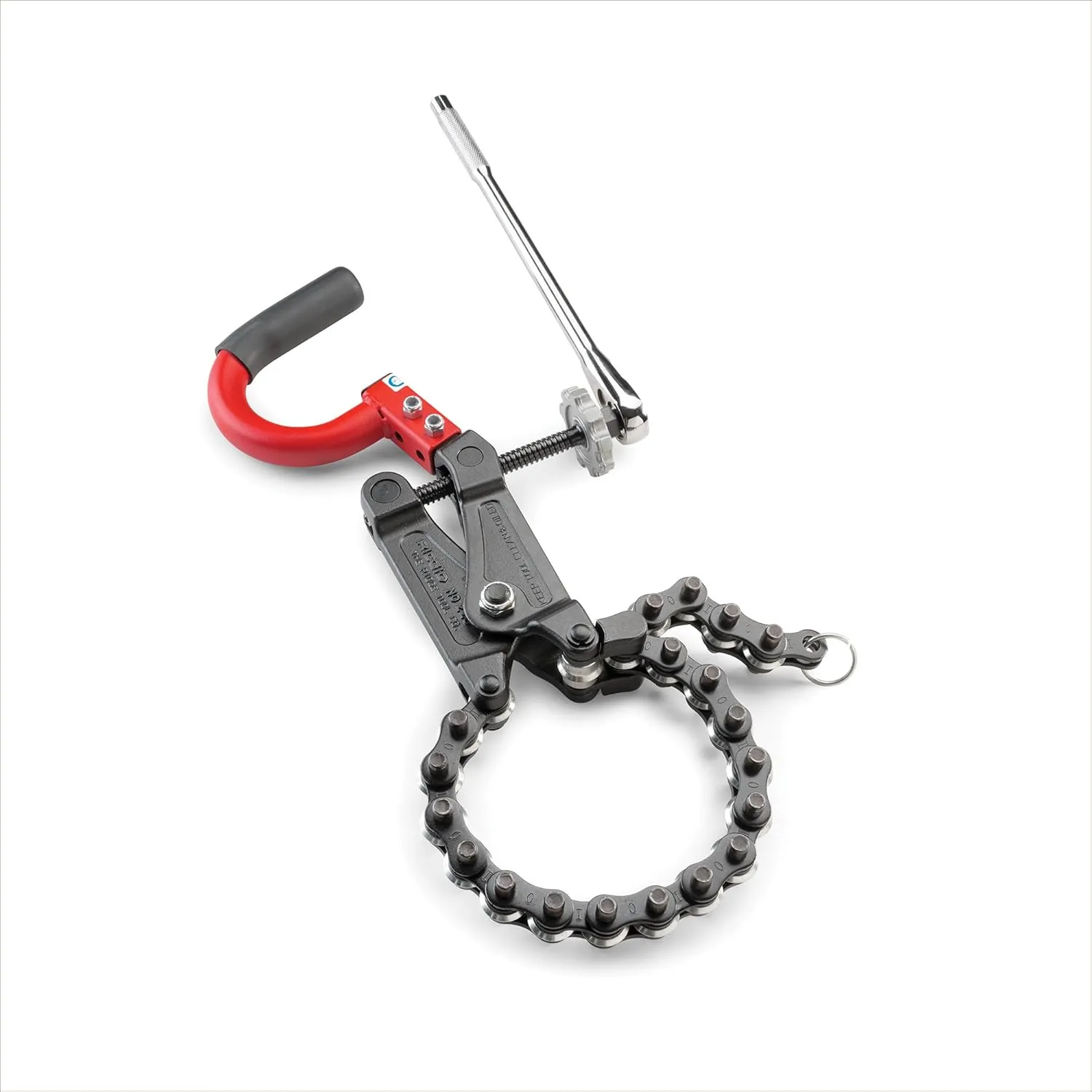 RIDGID 69982 Model 226 In-Place Soil Pipe Cutter, 1-1/2-inch to 6-inch Chain Pipe Cutter,Black/Red, Small Tools