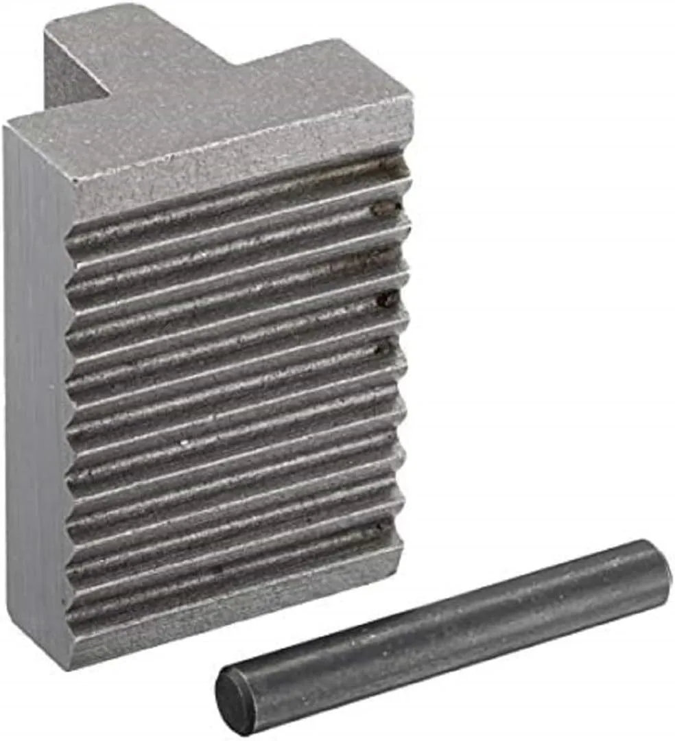 Ridgid 24" Heel w/pin Heel Jaw and Pin Assembly for Wrench, Silver, Small