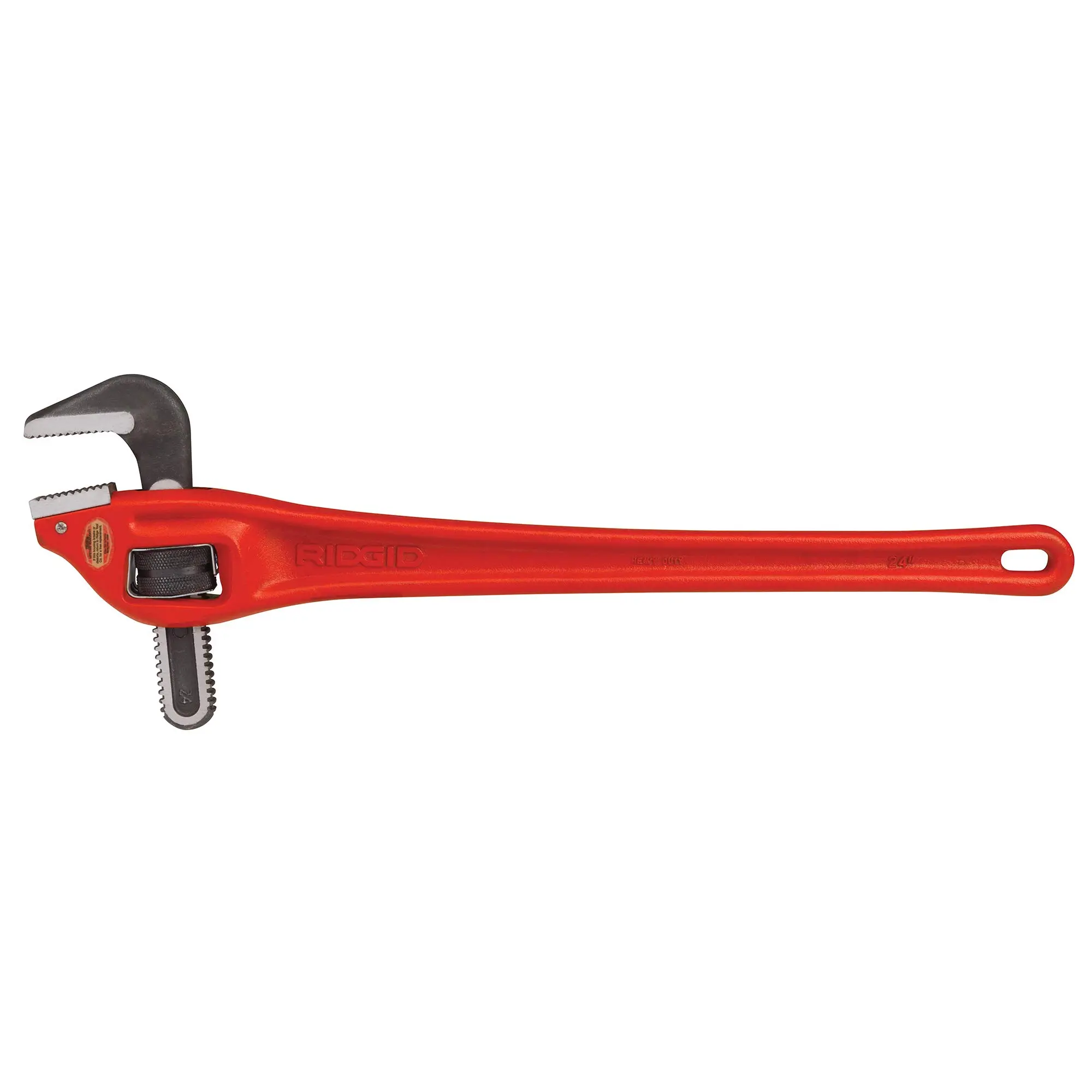 End Pipe Wrench, Forged Steel, 24in L