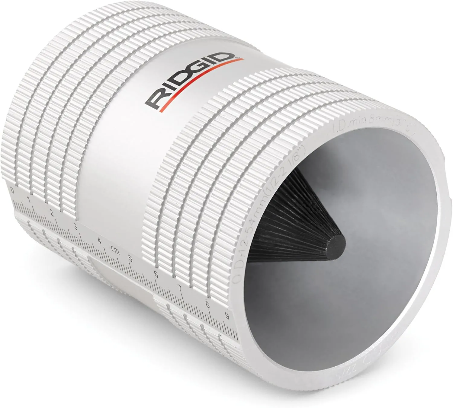 Ridgid 29993 227S Stainless Steel Pipe Reamer Tool, 1/2-inch to 2-inch Inner/Outer Reamer, Chrome, Small Small Reamer Tool