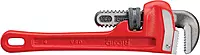 RIDGID 31005 Model 8 Heavy-Duty Straight Pipe Wrench, 8-inch Plumbing Wrench, Small, Red