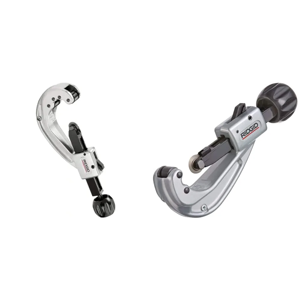 RIDGID 31642 Model 152 and 31632 Model 151 Quick-Acting Tubing Cutters | 1/4-inch to 2-5/8-inch Cutting Capacity Cutter