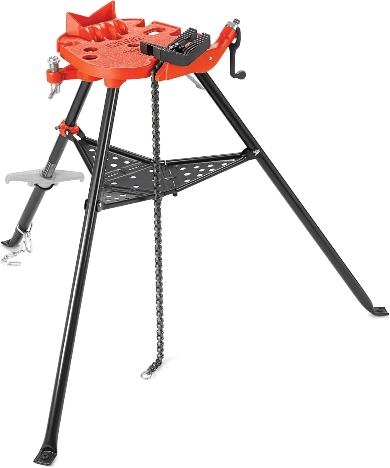 RIDGID 36278 460-12 Portable Tristand Chain Vise (1/8"–12" Pipe Capacity)