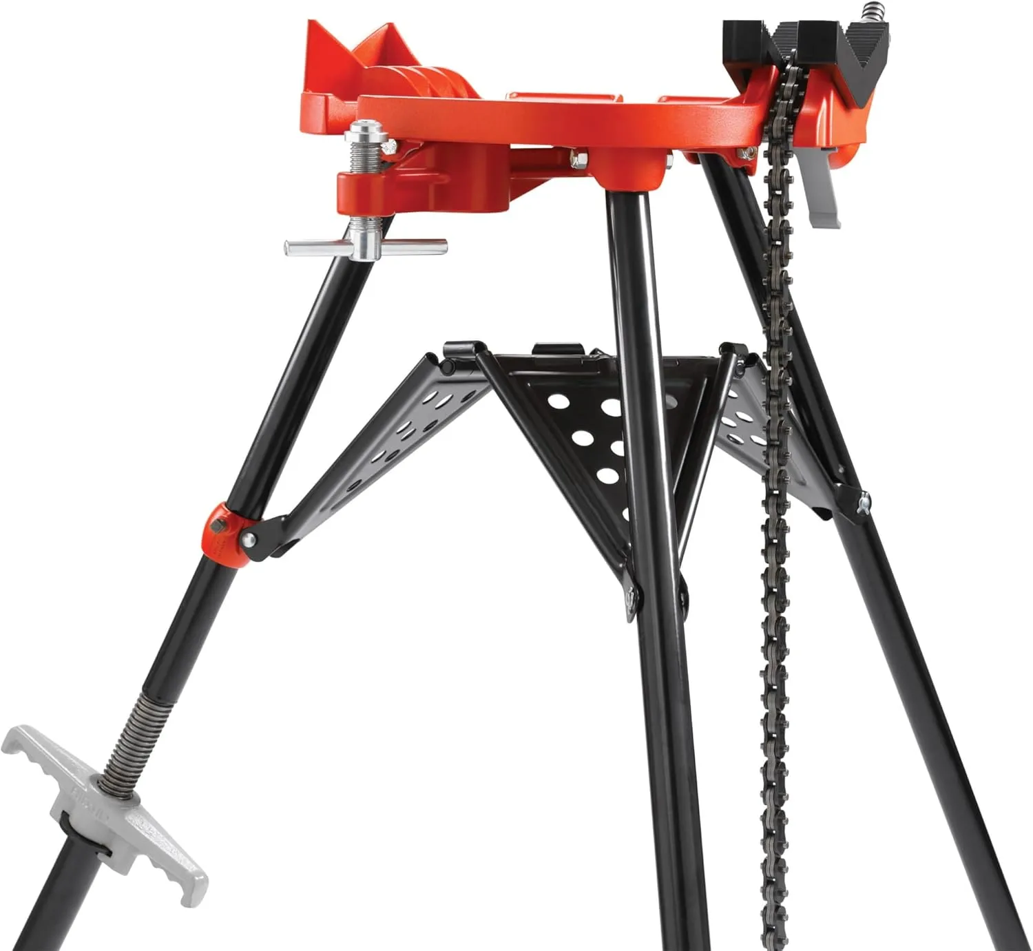 RIDGID 36278 460-12 Portable Tristand Chain Vise (1/8"–12" Pipe Capacity)