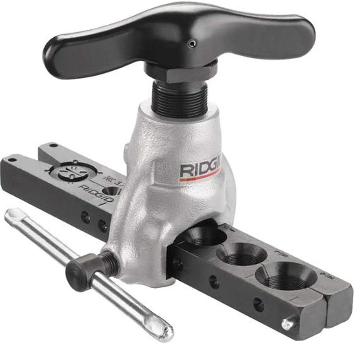 RIDGID 41162 377 Precision Non-Ratcheting Pipe Flaring Tool, Flaring Tool for 37-degree SAE Flares
