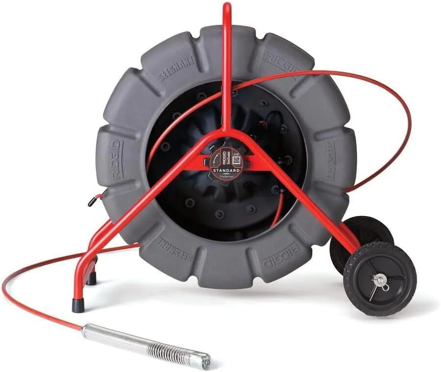 RIDGID 63583 325' SeeSnake Self-Leveling TruSense Sewer Camera Reel, Sewer Inspection