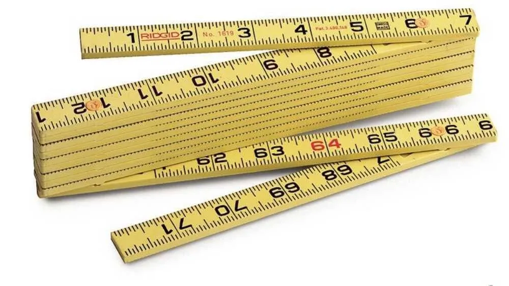 RIDGID 73365 Fiberglass Outside Reading Rule