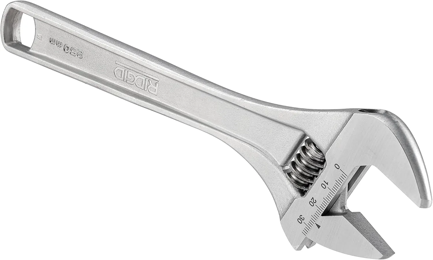 Ridgid 86912 10-Inch Adjustable Wrench, Silver, Small